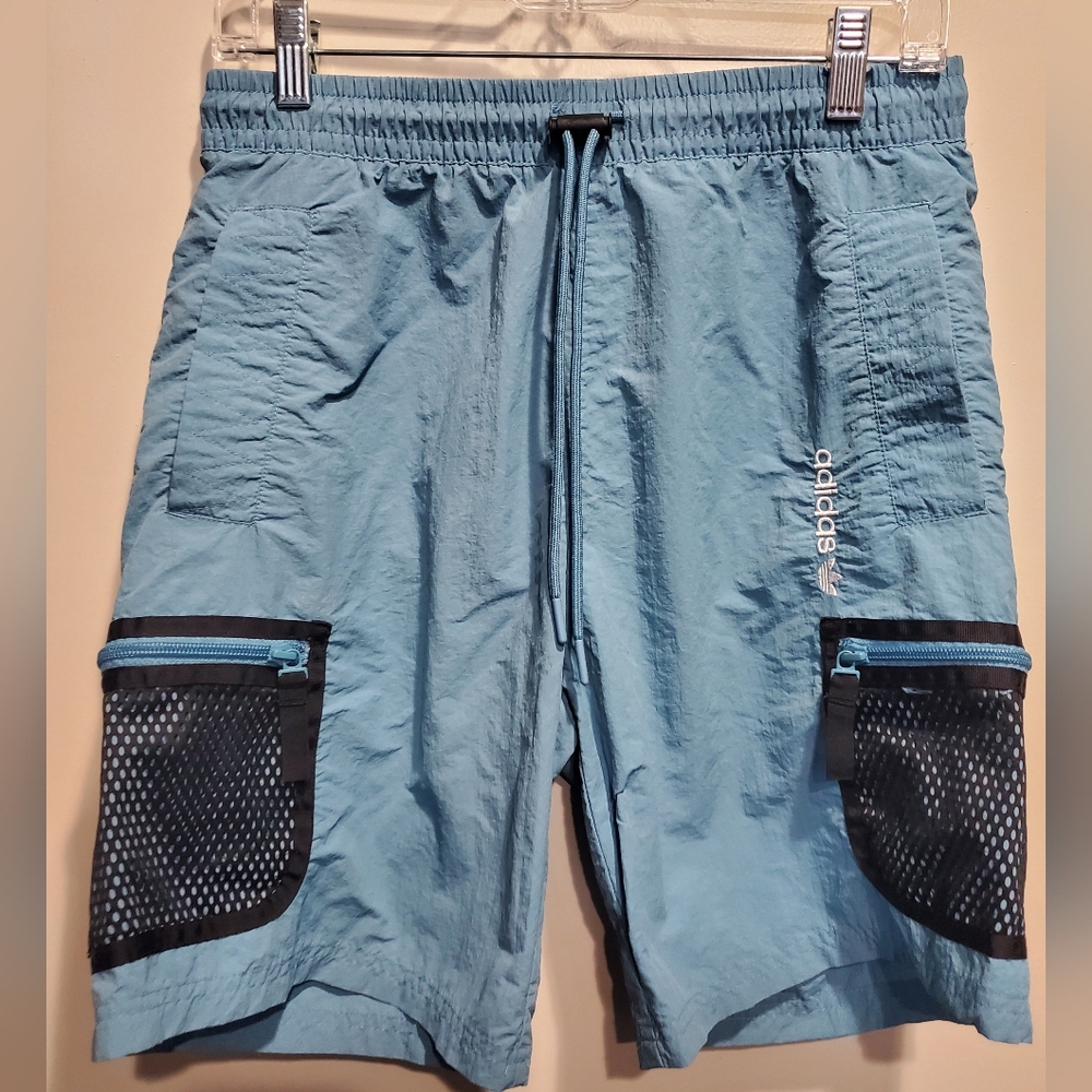 Adidas Blue Men's Athletic Shorts Small